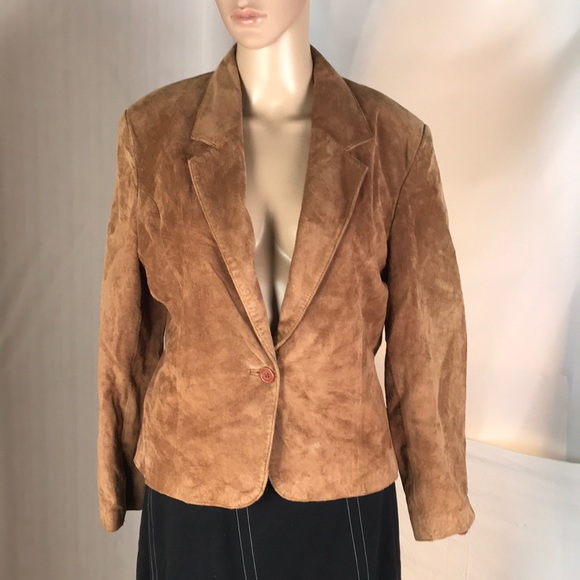 Preswick & Moore Suede Jacket Size 10 - Picture 1 of 4